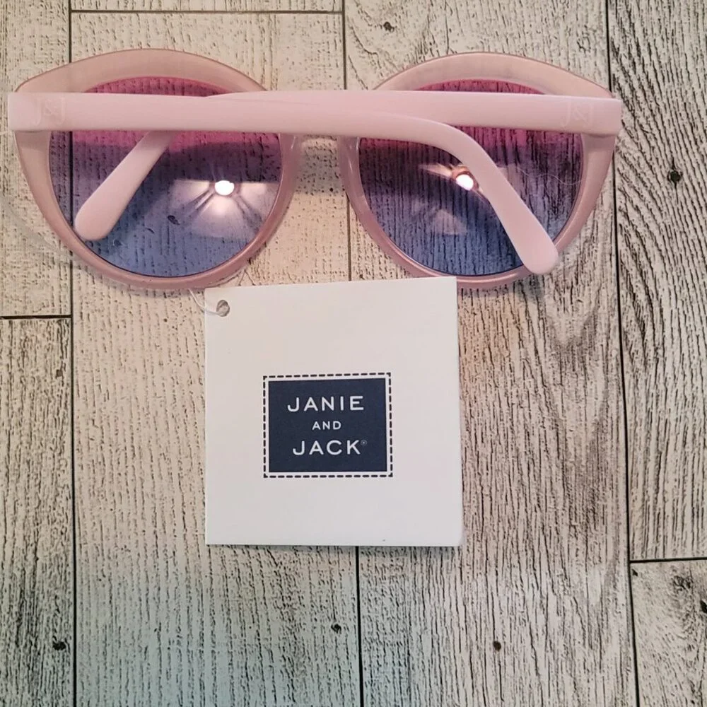 Janie and Jack Pink Kids Sunglasses